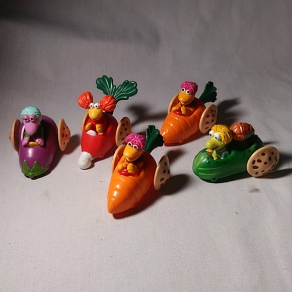 Jim Hensen 1988 Fraggle Rock Happy Meal Toys - Picture 1 of 7